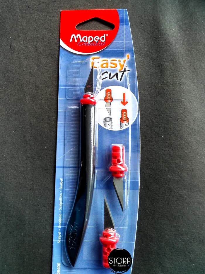 Maped Easy Cut Scalpel For Crafting Art Knife Paper Cutter Lazada
