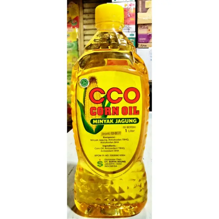 Minyak Sayur Minyak Goreng Minyak Jagung Halal Merk Cco Corn Oil 1 Lt Lazada Indonesia