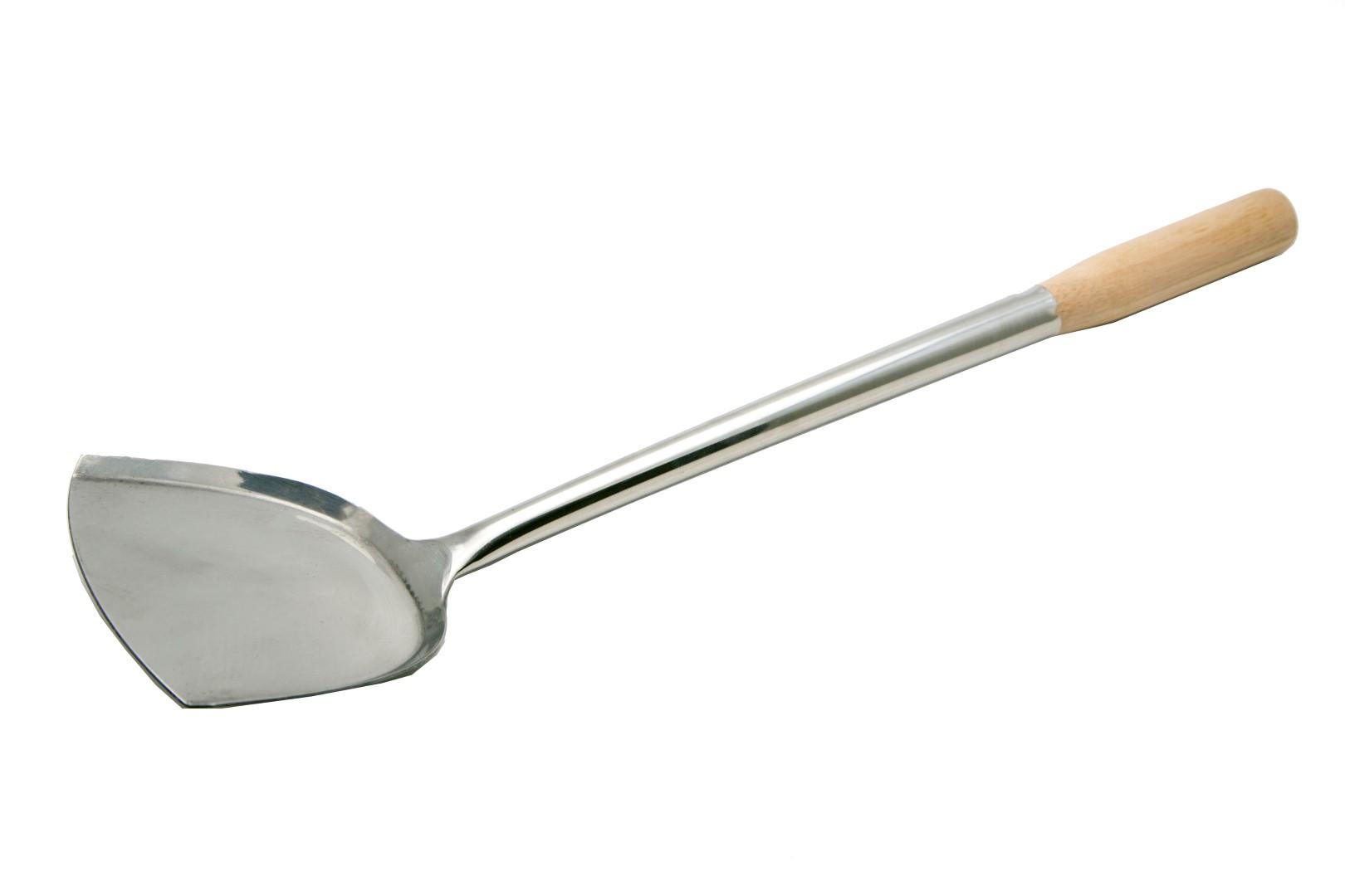 HomeMaster Spatula Sodet Sutil Centong Pengaduk Wok Turner Handle Kayu 1 MBC121 .
