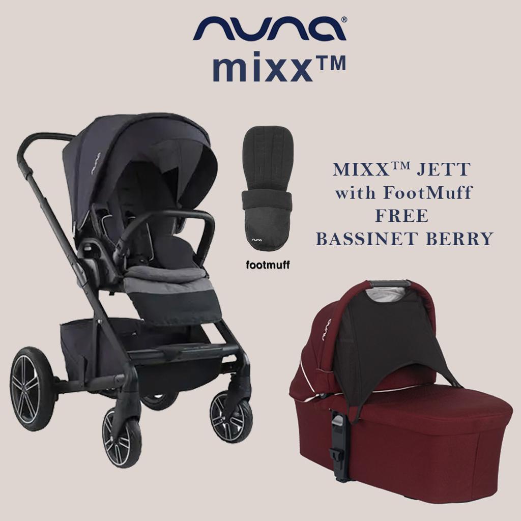 Stroller Nuna Mixx Free Bassinet Carrycot Kereta Dorong Bayi