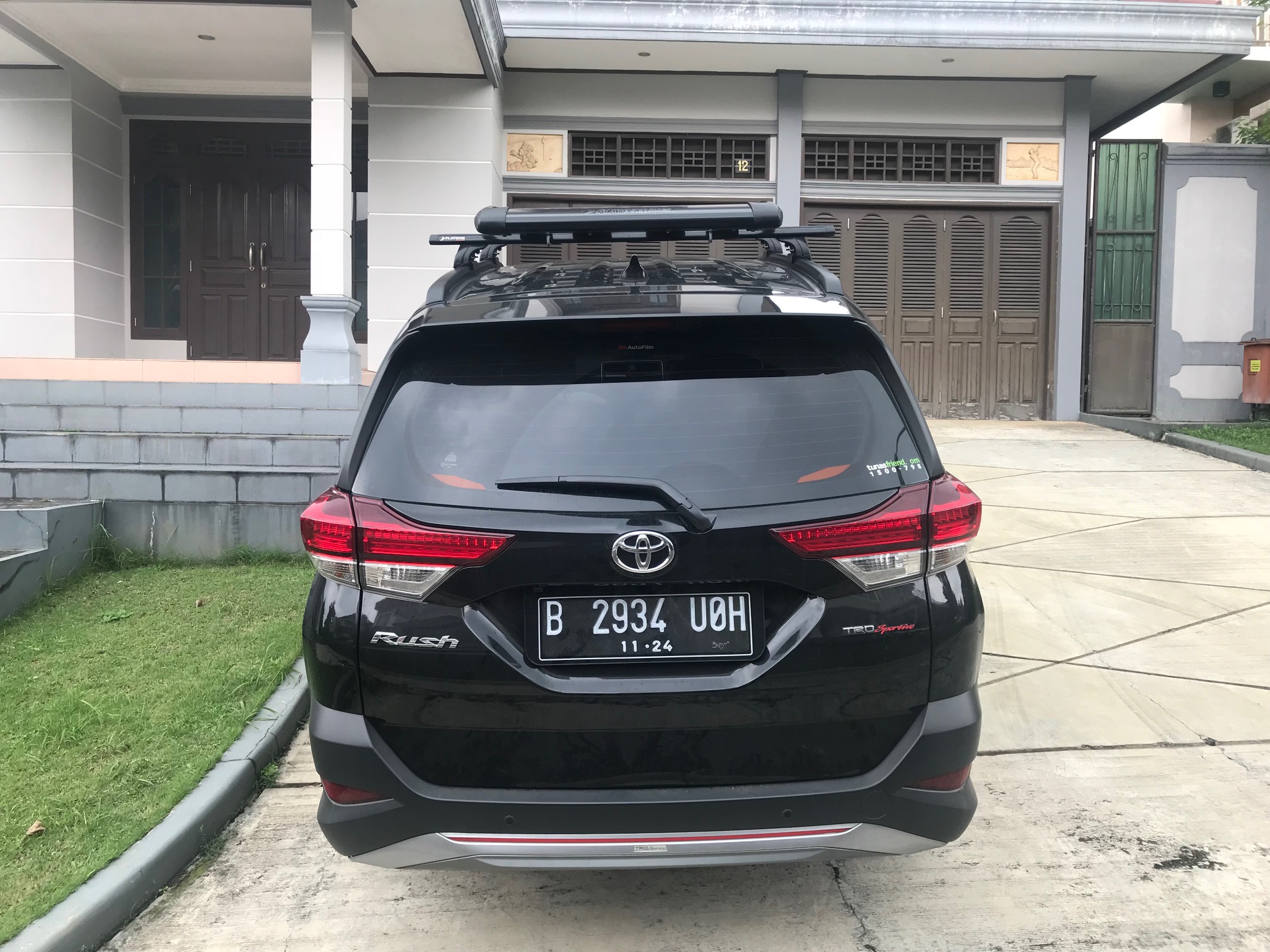 Platinum Roof Rack Rak Atas Type Mobil Rush Terios Paket Lengkap