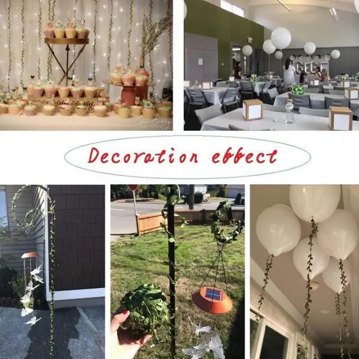 252 Ft Artificial Vines Artificial Eucalyptus Leaf Garland Diy