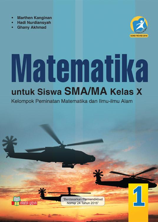 Buku Matematika Sma Ma Kelas X Peminatan Kurikulum 2013 Edisi Revisi 2016 Lazada Indonesia