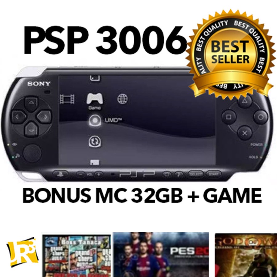 PSP SLIM SERI 3006 + MC 32GB FULL GAME | Lazada Indonesia