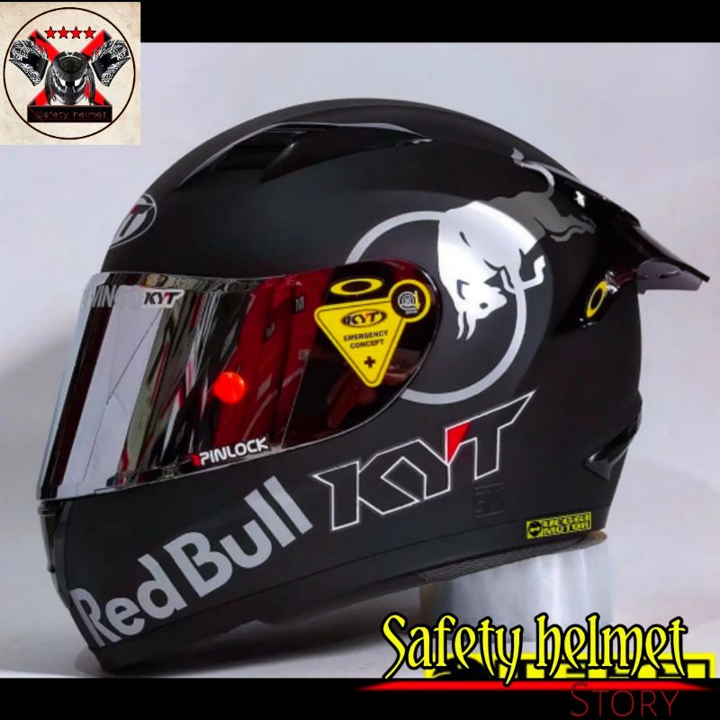 Helm Full Face KYT R-10 Original Custom Model | Helm Pria | Helm Murah