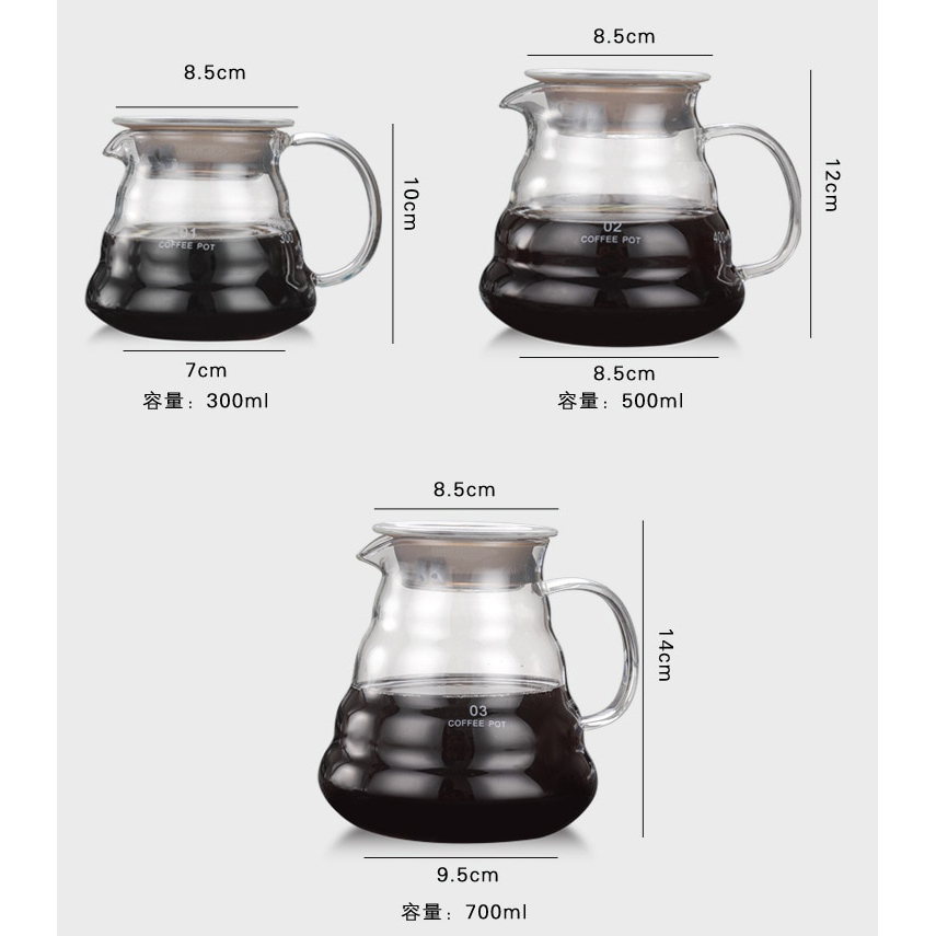 Coffee Maker Pot V60 Drip Kettle Teko 