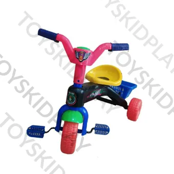 Toyskidsplay Sepeda Roda Tiga Murah Sepeda Roda Tiga Plastik Murah Ds 718 Mainan Anak Sepeda Tricycle Murah Meriah Lazada Indonesia