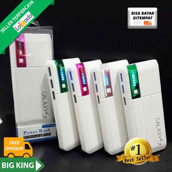 HIGH QUALITY - Premium POWERBANK GALAXY S 198000 mAh POWER BANK FAST CHARGING DAYA BESAR Untuk Semua Tipe HP / UNIVERSAL ANROID SMARTPHONE IPHONE / OPPO / ASUS / VIVO / NOKIA / LENOVO AWET TAHAN LAMA