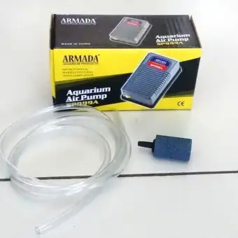 Paket Mesin Aerator Gelembung Udara Aquarium Aquascape Full Set