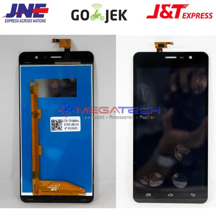 LCD TOUCHSCREEN INFINIK X 551 / NOTE 2 /5.5 INCH - Hitam