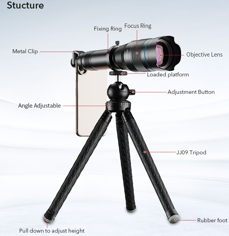 apexel 60x hyper zoom lens