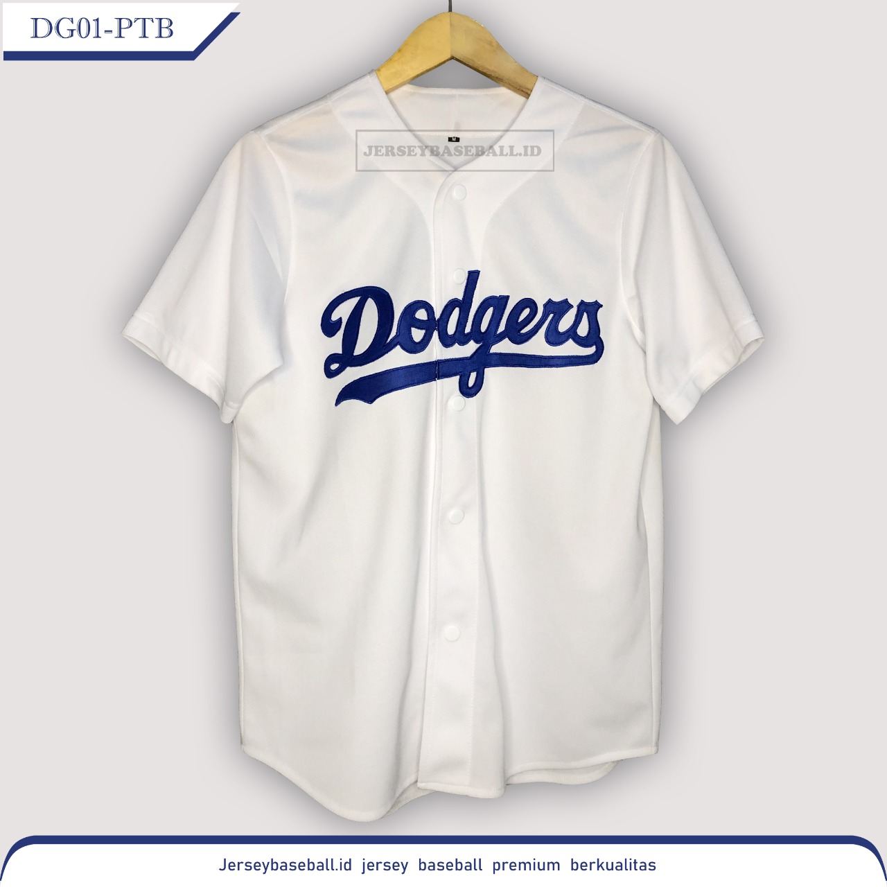 Promo Baju baseball dodgers putih Diskon 20% di Seller Dunia Aksesoris -  Karanganyar, Kota Bandung