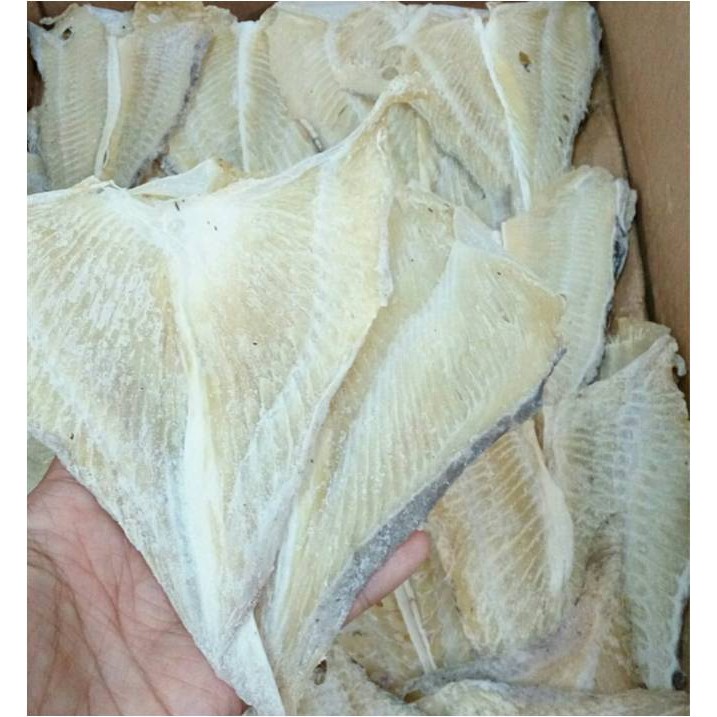 Pb Ikan Asin Pari Kering Dan Bersih Tanpa Pengawet 500 Gram Lazada Indonesia