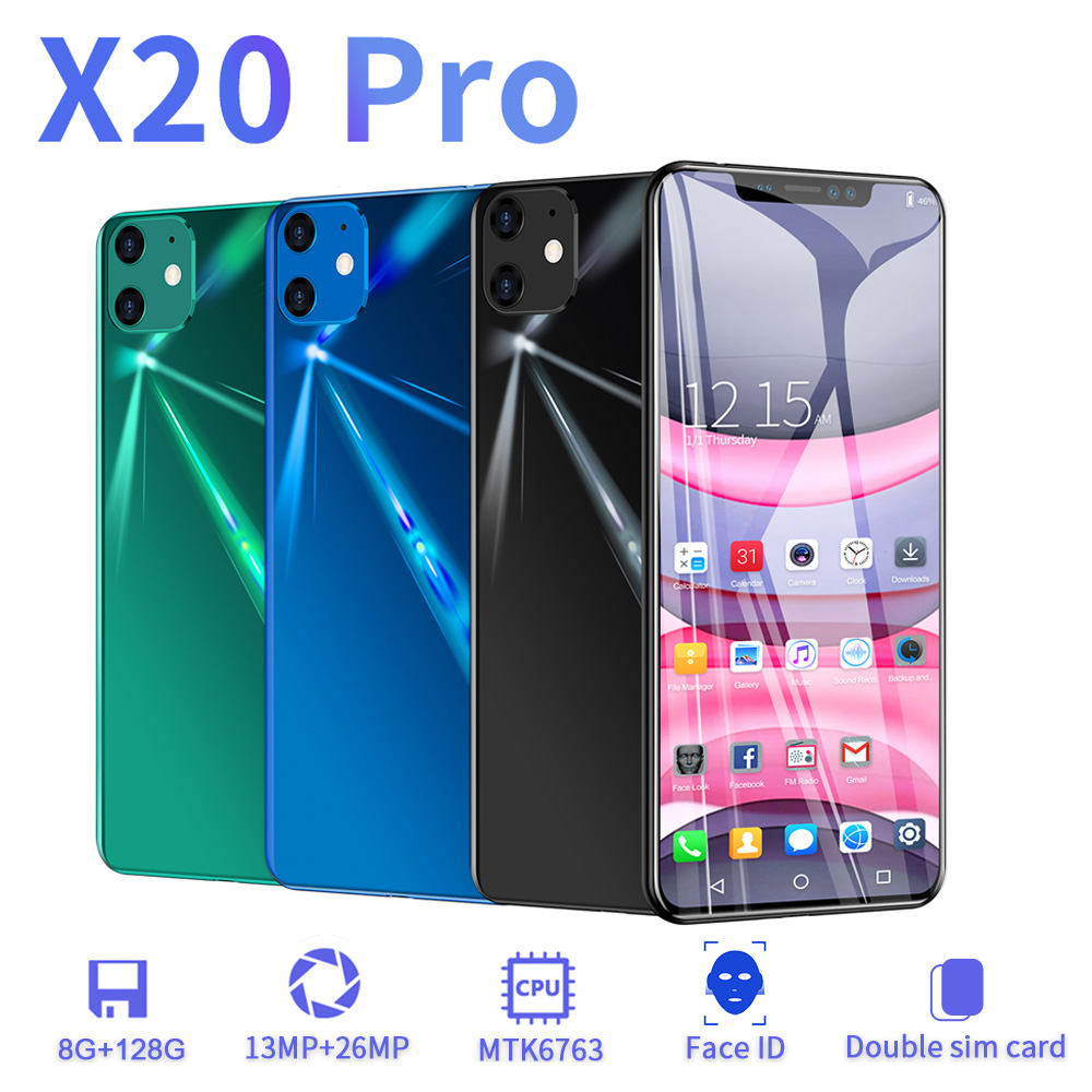 Hp Murah Cuci Gudang Ponsel X20 Pro 6 1 Inch Ultra Hd Poni Layar Android 9 1 Sistem Mtk6763 Sepuluh Inti Chip 8 128g 4800mah Smartphone Eu Us Uk Lazada Indonesia