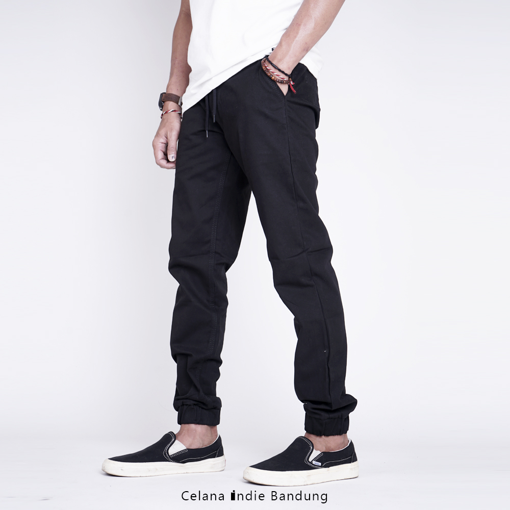 Jual Black Joggers Mens Terbaru - Jul 