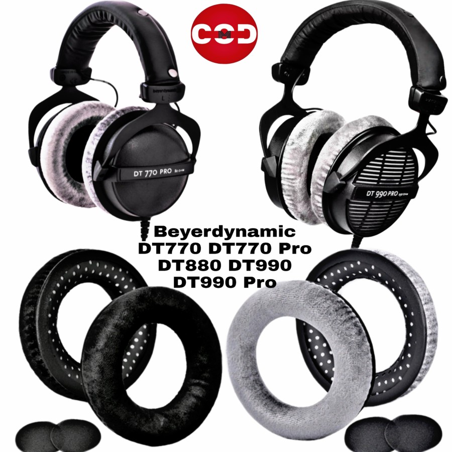 Foam Earpad Beyerdynamic DT770 DT880 DT990 DT770 Pro DT990 Pro Headset  Headphone | Lazada Indonesia
