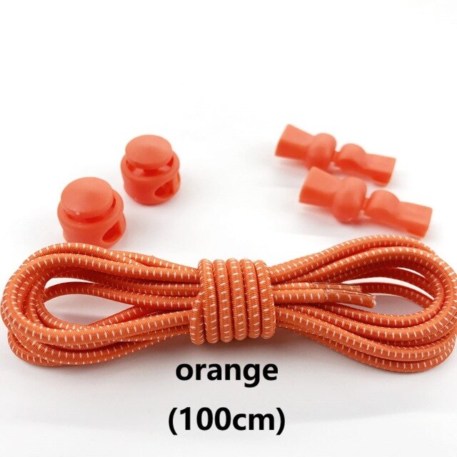 orange lock laces