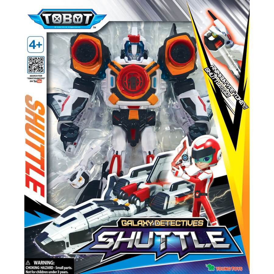 Tobot galaxy detective shuttle original youngtoys transformer robot