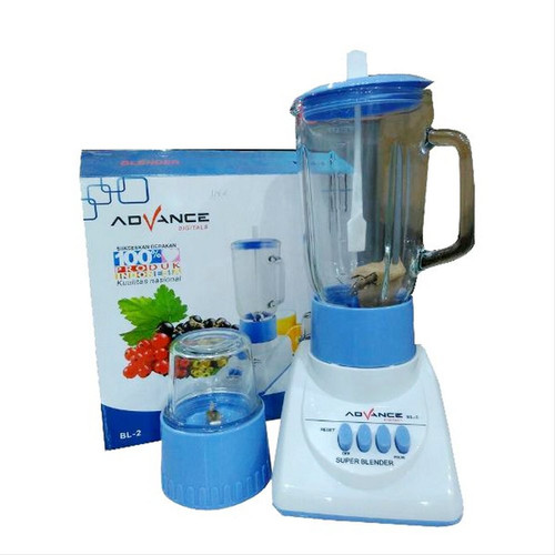 Advance BL2 BL11 Blender Kaca foodgrade 3 in 1 blender 6 mata pisau