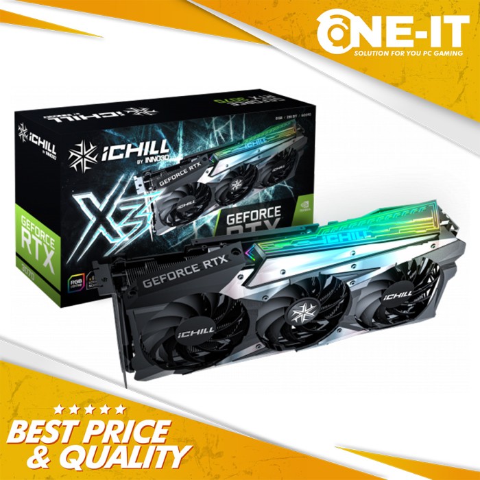 Graphics Card Inno3d Geforce Rtx 3070 Ichill X3 Price Inno3d Rtx 3070  Ichill Inno3D RTX 3070 8GB GDDR6 ICHILL X3 – ToniX