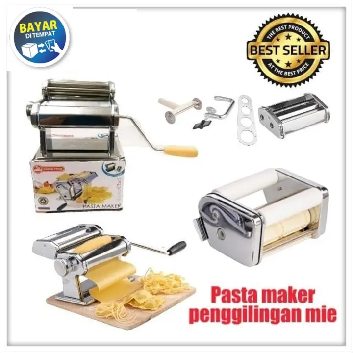 Gilingan Mie Pasta Maker Atlas Crown Star Mc 4828 Lazada Indonesia