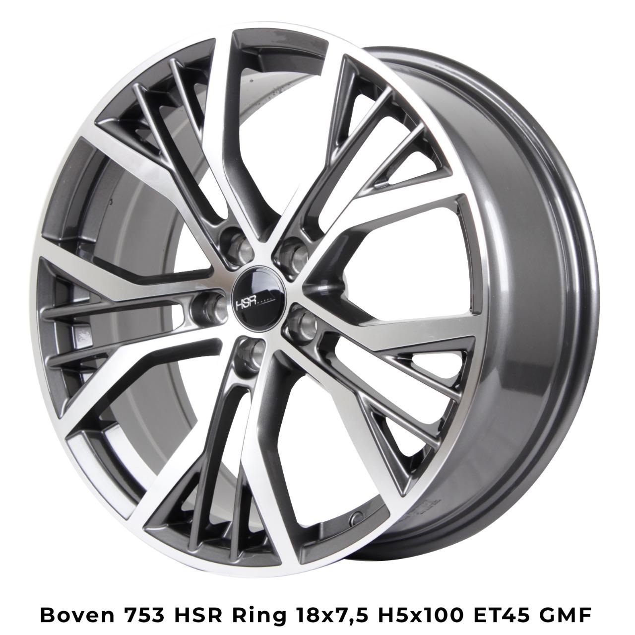 Velg Sienta Altis Wish Ring 18 Boven HSR Grey Polish