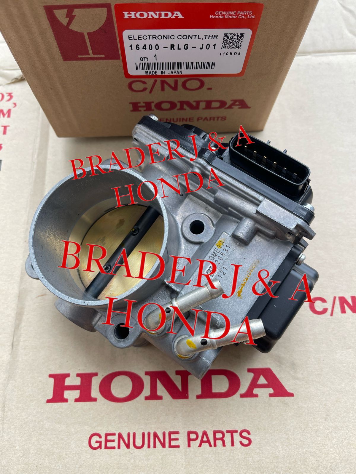 THROTTLE BODY ELECTRONIC CONTROL GAS SENSOR ODYSSEY RB3 CRV GEN 4 RM1 ...