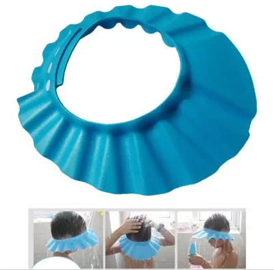 Topi Pelindung Mata saat Keramas Kramas Bayi Shower Cap