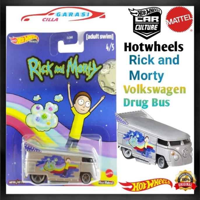 rick and morty hot wheels volkswagen