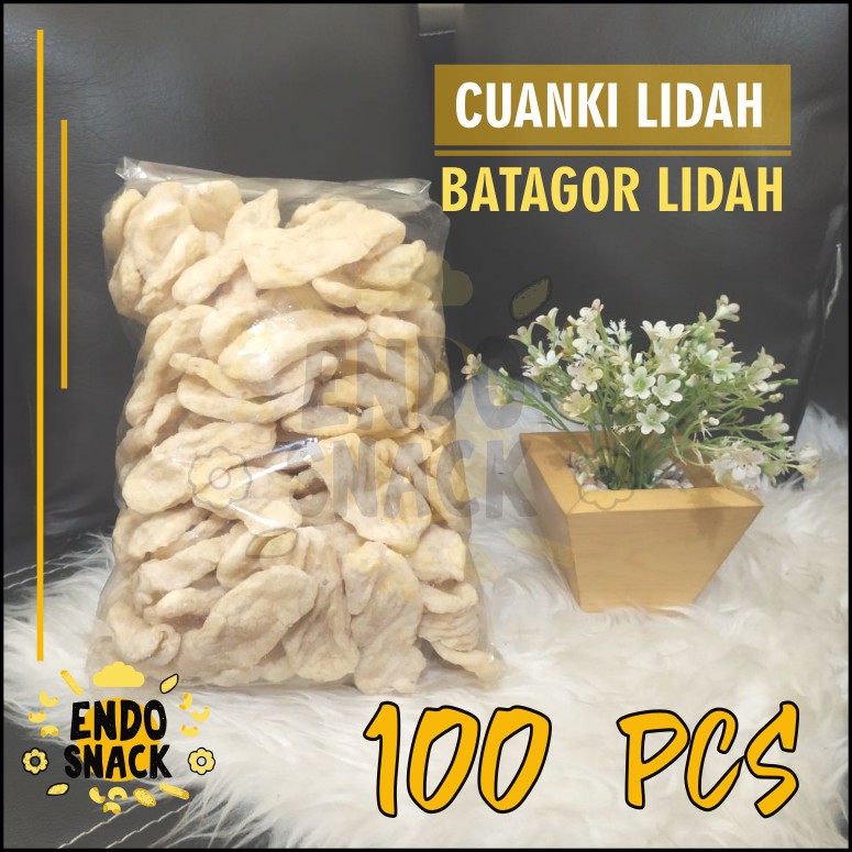 100 Pcs Cuanki Lidah Cuanki Batagor Khas Garut Pelengkap Baso Aci