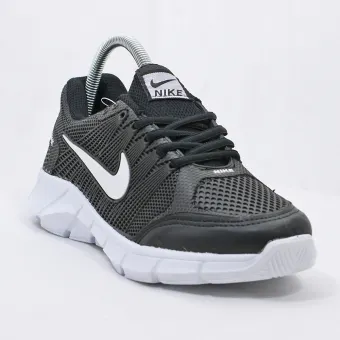 Sneakers Branded N1k3 Jump Running Walking Sport Shoes Black