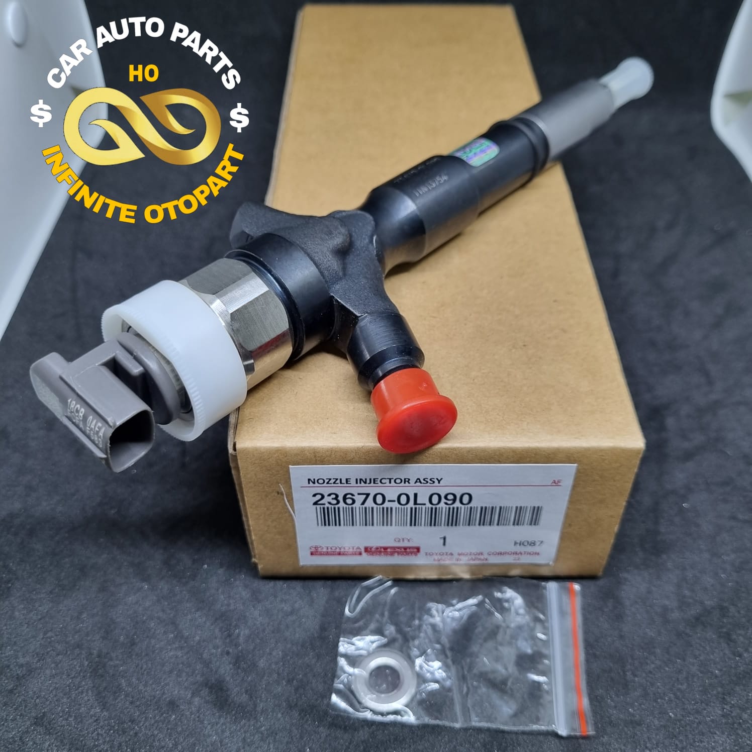 NOZZLE INJECTOR NOZZEL INJEKTOR HILUX 2.5 INNOVA DIESEL 2KD ORI GARANSI