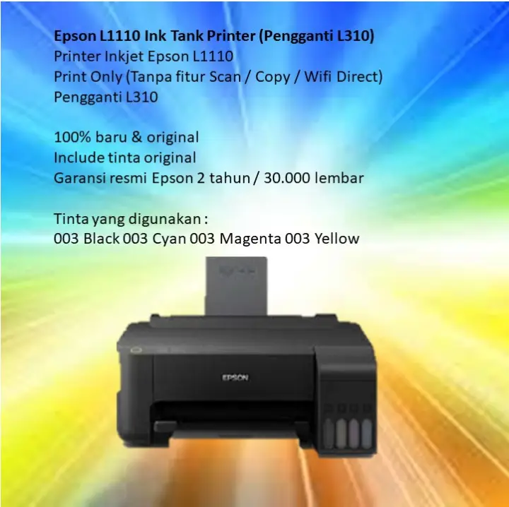 printer tanpa scanner