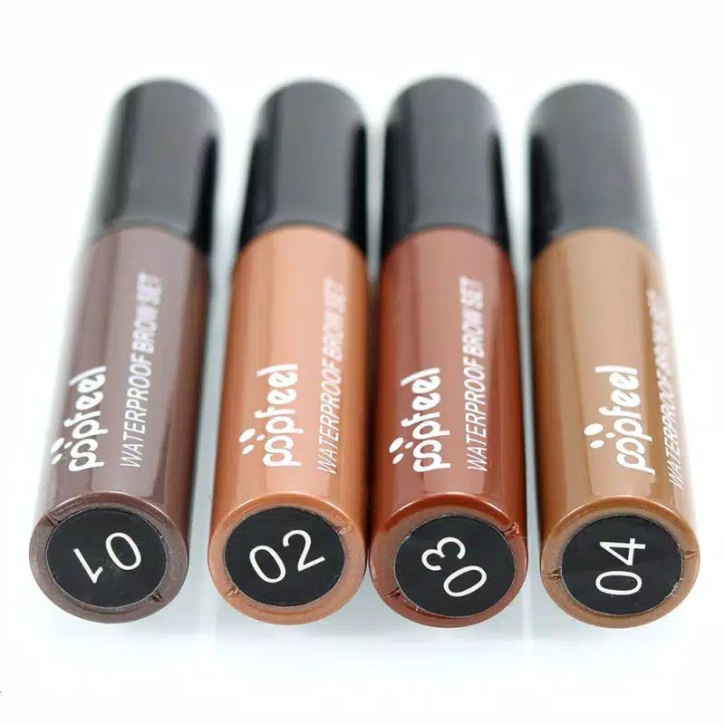 Makeup Korean Cream Eyebrow Dye Mascara Brown Dark Tools IPCS MASKARA