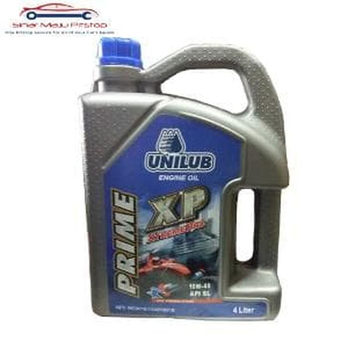 Unilub Prime XP 10W-40 Oli Mobil Bensin 4 Liter Original stok terbatas