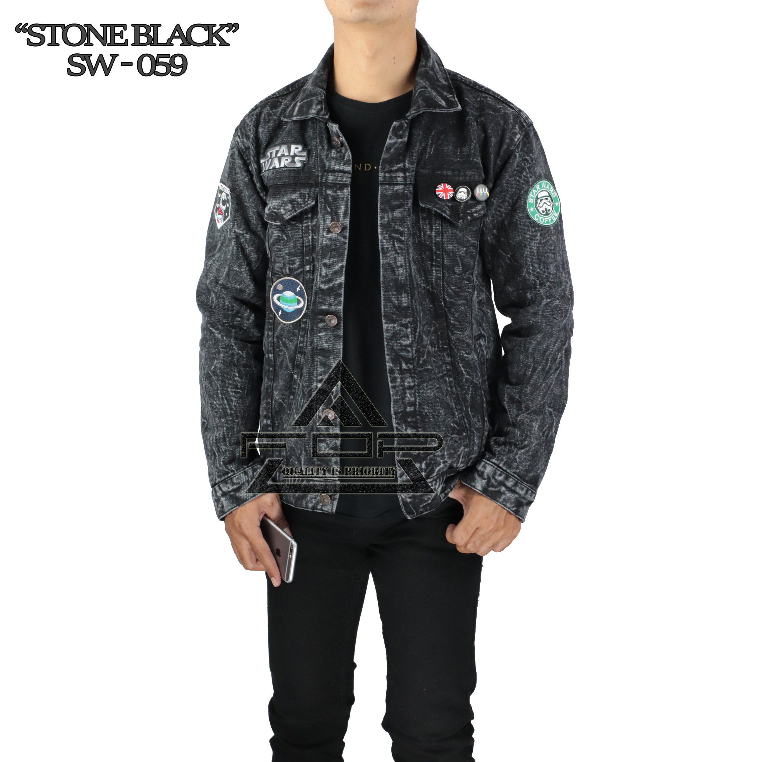 Jual Jaket Jeans Denim Patch Terbaru 