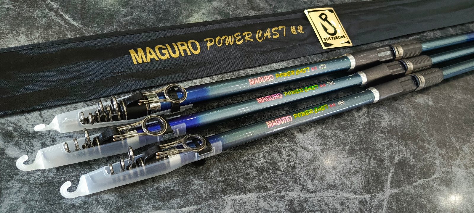 Joran Maguro Power Cast 360 390 420 Pasiran Telescopic Joran Rods