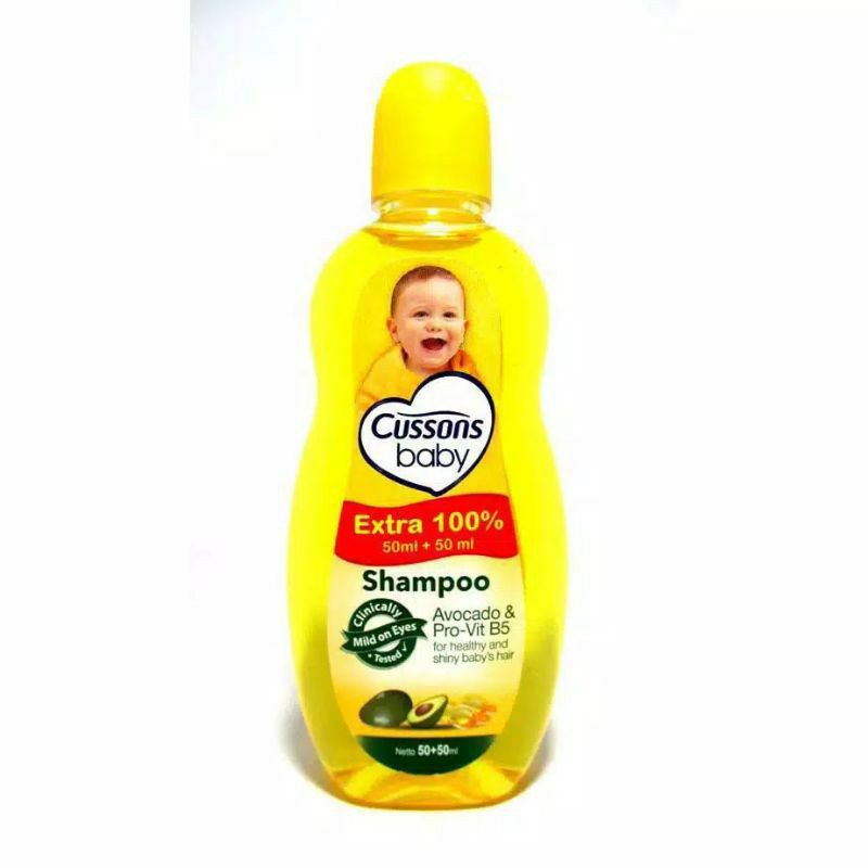 Cussons Baby Shampoo/Hair & Body 100ml+100ml ORIGINAL 100 Lazada