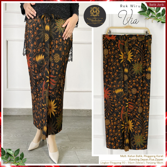 Jarik Batik Model Rok Wiru Buat Kondangan Pesta Wisuda Bahan Halus Adem
