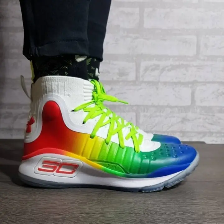 curry 5 rainbow