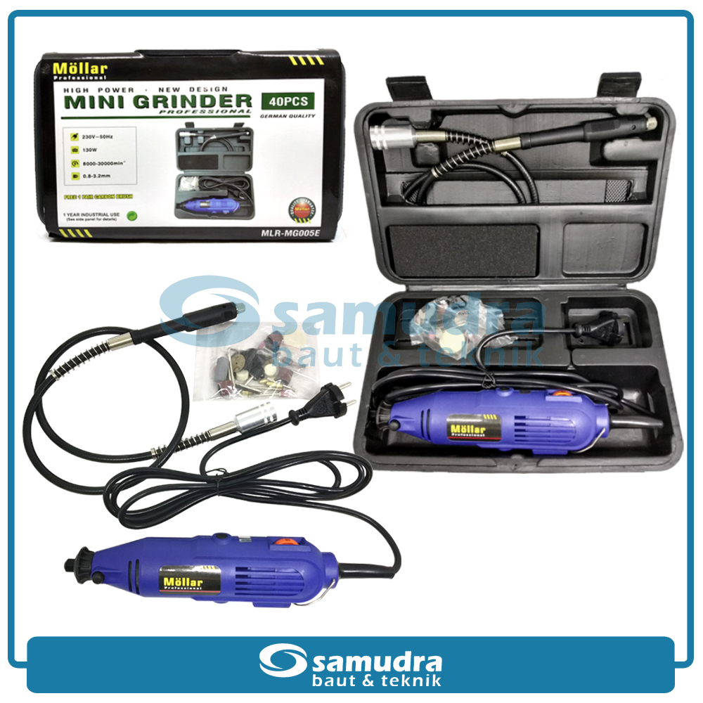 MOLLAR Mini Die Grinder Set 40 Pcs 