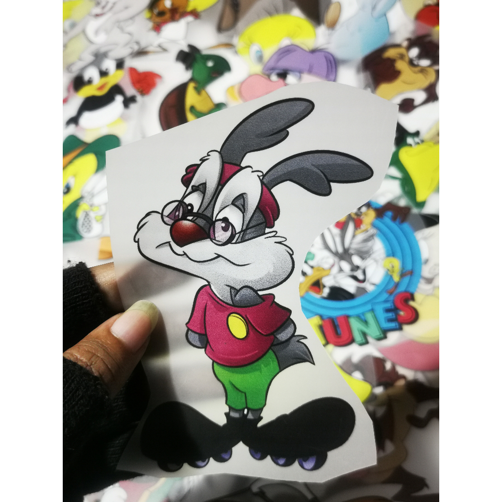 STIKER SABLON SETRIKA KAOS DTF GAMBAR SERIAL LOONEY TUNES KARAKTER Babs ...