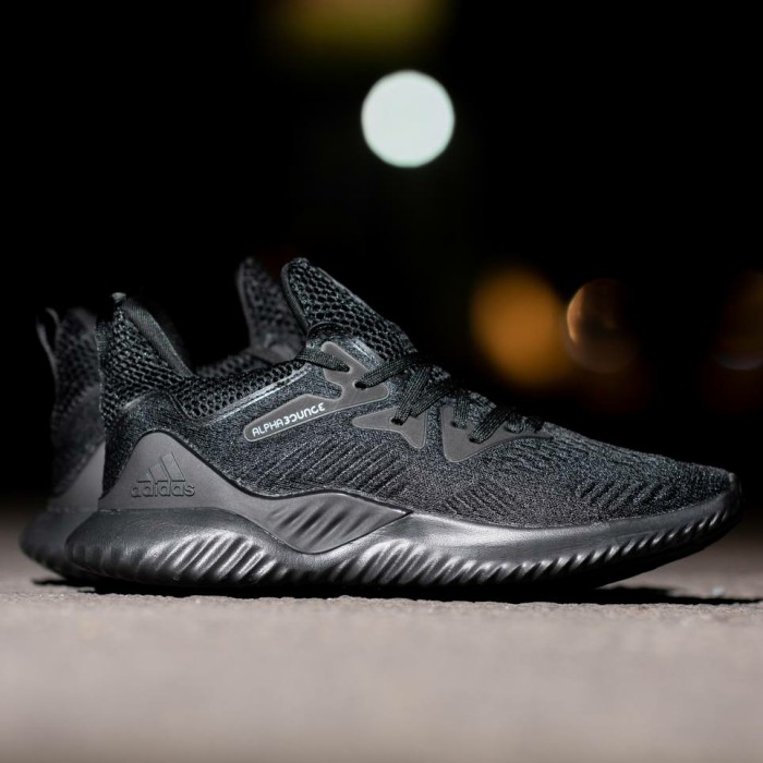 Jual Adidas Alphabounce Black Terbaru 