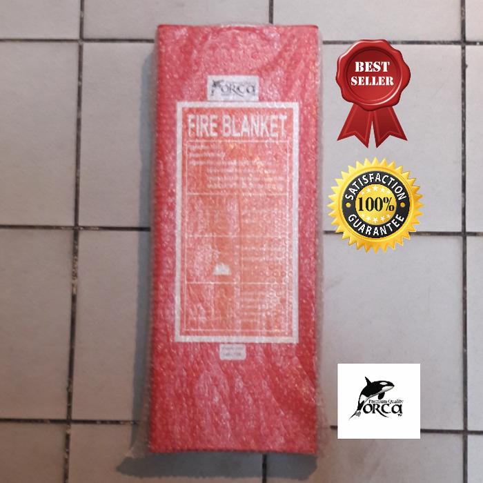 TERMURAH Fire Blanket/selimut api/fire blengket 1.2 x 1.2 mtr ORCA / selimut berkualitas