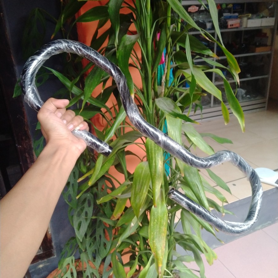 stang sepeda touring model kupu kupu handlebar baterfly federal 25.4