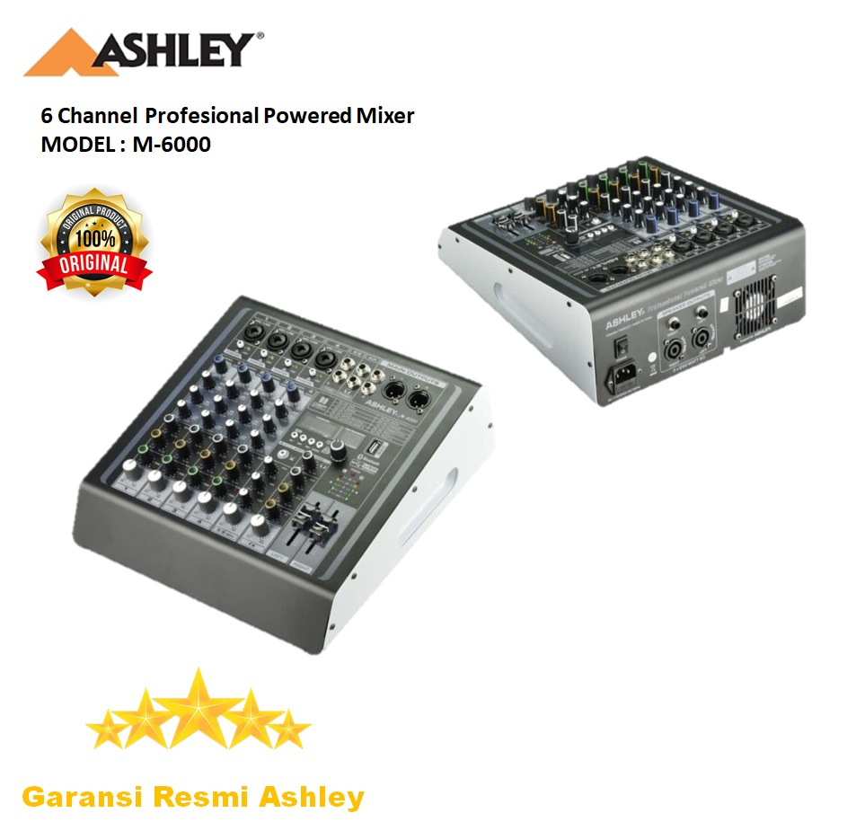 power mixer ashley m6000/ m 6000 original Lazada Indonesia