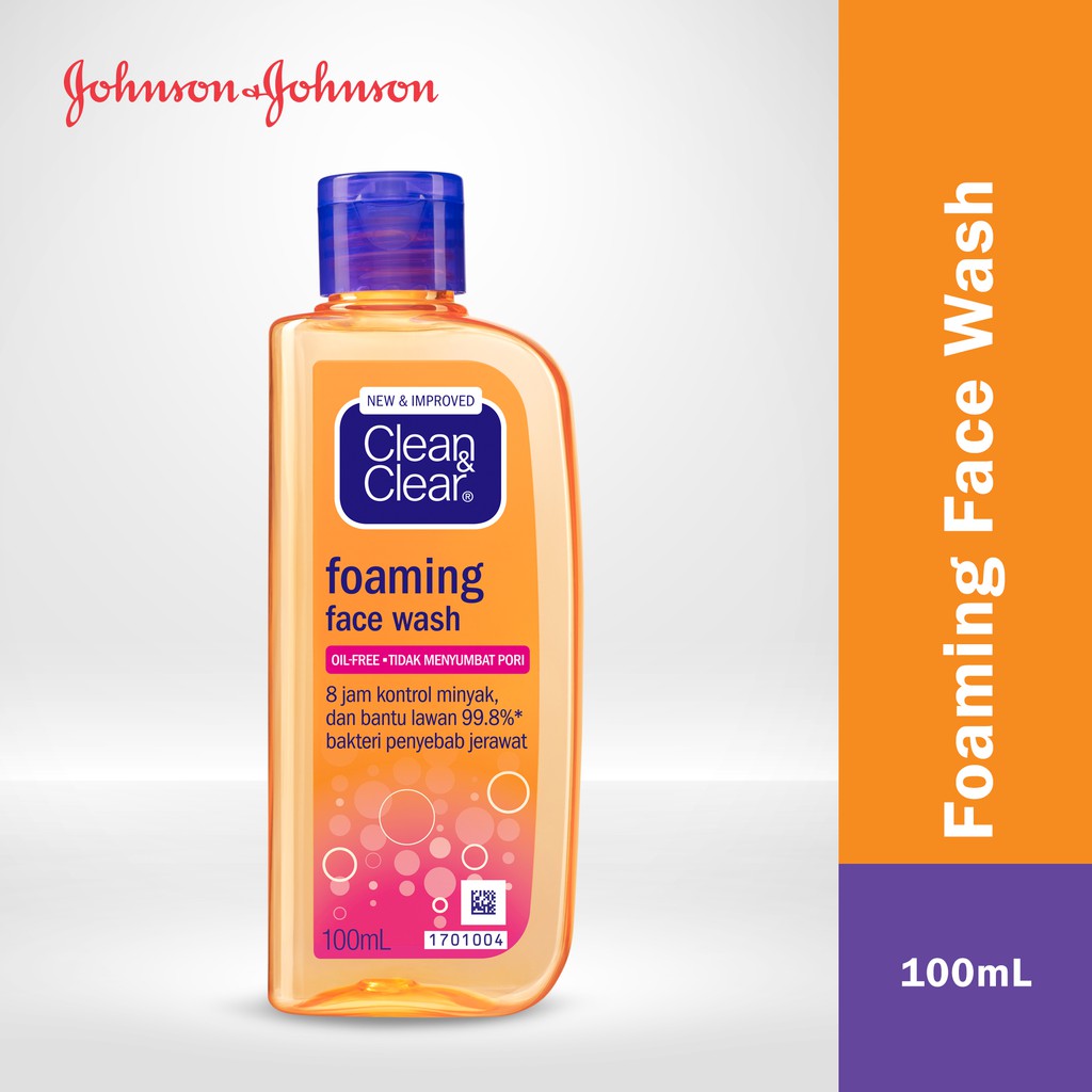 manfaat clean and clear foaming face wash