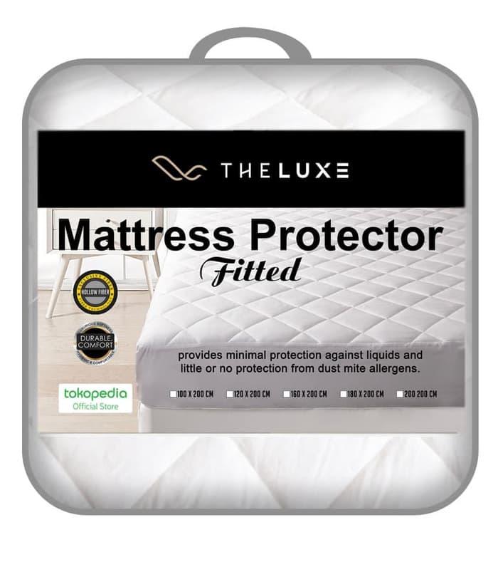 Promo Diskon Pelindung Kasur | The Luxe Mattress Protector Fitted 180x200 Sedia Juga Matras Kasur/Matras protector/Matras tidur/Matras bayi/Matras cover