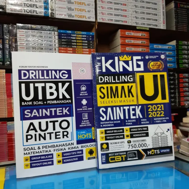 Buku The King Drilling Simak Ui Saintek 2021 2022 Lazada Indonesia
