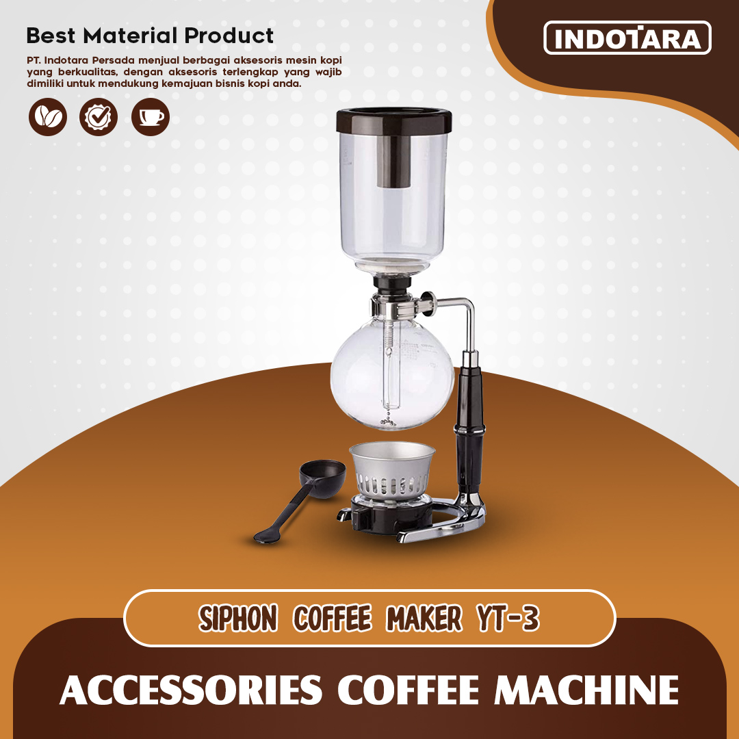 Japanese Style Syphon Coffee Maker Siphon 3 Cup YT3 Lazada Indonesia